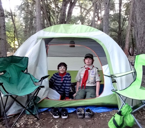 Sam + JD.tent
